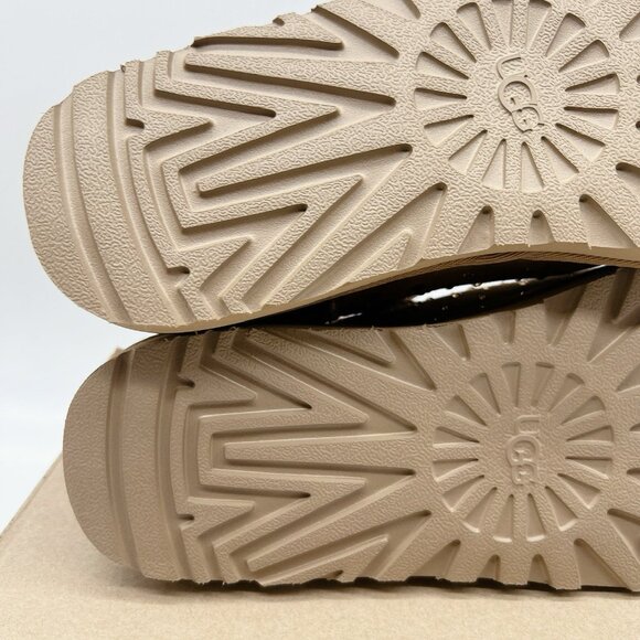 UGG Ultra Mini Classic 1116109 Women's Boots Chestnut Suede Crystal US 11 - Picture 9 of 11